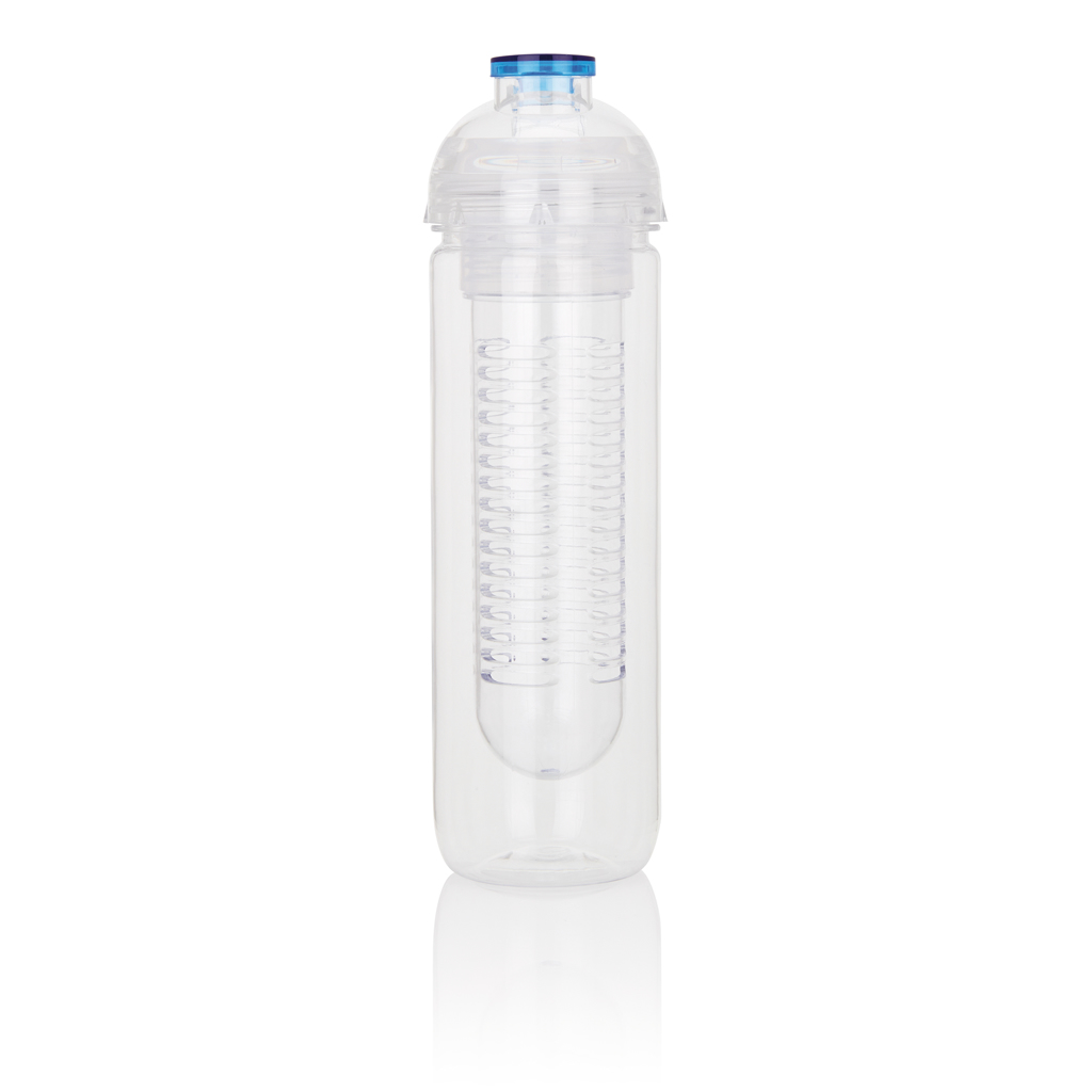 Botella serigrafiada de agua con infusor